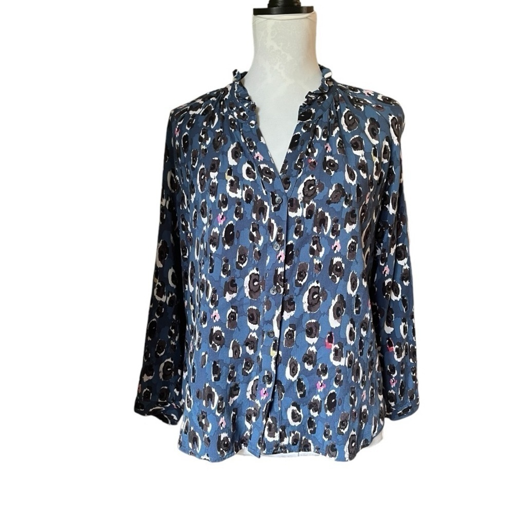 NIC + ZOE Leopard Blues Live In Top - Picture 8 of 9